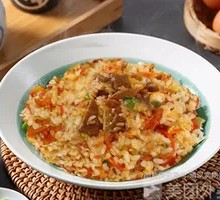 Stewed Beef Fried Rice