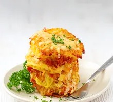 Shredded Potato and Egg Pancake