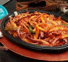Spicy Stir-fried Squid Tentacles