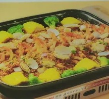 Grilled Prawn on Pan