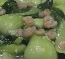 Shrimp Stir-Fried with Chinese Cabbage
