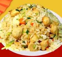 Cumin Fish Ball Fried Rice