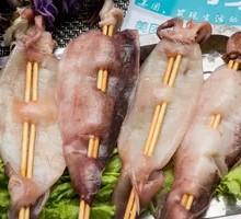 Spicy Squid Skewers