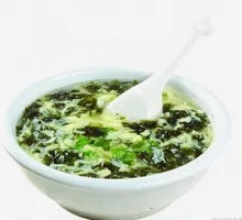 Seaweed and Egg Soup