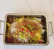 Glass Noodle with Baby Bok Choy