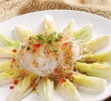 Garlic and Vermicelli Bok Choy