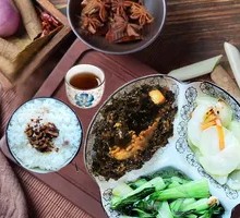 Preserved Vegetable Braised Pork Rice