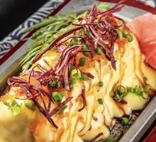 Meat Floss Cheese Omelette