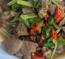 Spicy Stir-fried Pork Bone Meat