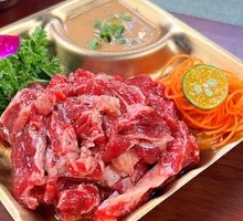 Old-Style Beef Salad with Sesame Paste