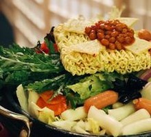 Korean Military Rice Cake Hot Pot