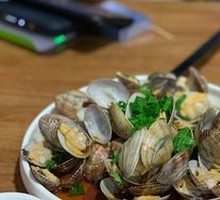 Scallion Oil Clams