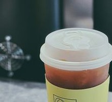 青柠气泡美式