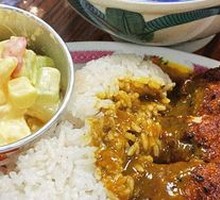 African Bandit Spicy Fried Chicken Rice