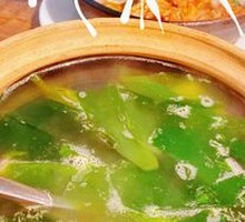 Pork Rib Stew with Sea Cucumber Sprouts
