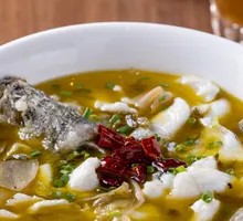 Sour Soup Sea Bass