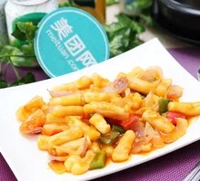 Stir-fried White Rice Cake