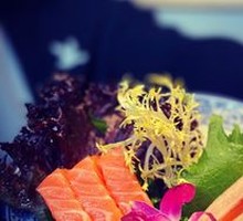 Salmon and Pork Belly Sashimi Platter