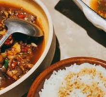 Pork lard rice拌