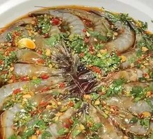 Freshly Marinated Sea Shrimp
