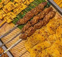 Freshly Skewered Lamb
