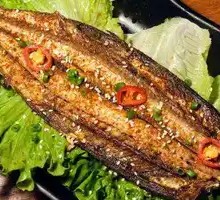 Grilled Saury