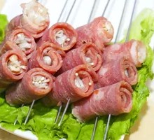 Cilantro Bacon Skewers