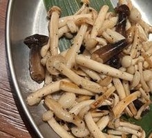 Iron Plate Black Truffle Baked Mixed Mushrooms