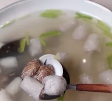 Bamboo Mushroom Three Delicacies Soup