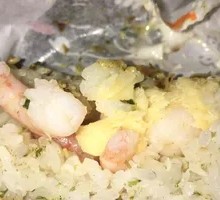 Cheese Shrimp Rice Balls