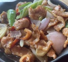 Iron Plate Pork Neck Meat