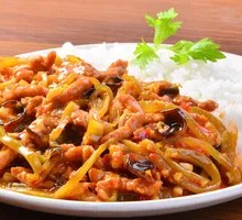 Bamboo Shoot and Pork Rice Bowl