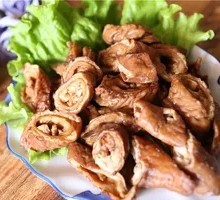Braised Intestines in Soy Sauce