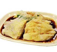 Egg and Mushroom Rice Noodle Roll