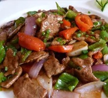 Stir-fried猪 Liver