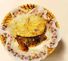 Sesame Fire Cake with Beef