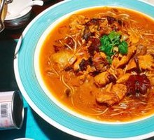 Chicken Stewed with Mushrooms