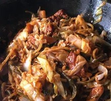 Stewed Pork and Chicken Noodles
