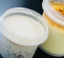 Red Bean Steamed Double-Yolk Custard