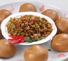 Sour Pickled Bean Steamed Corn Buns
