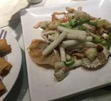 Crab with Rice Cake