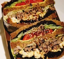 Whole Wheat Steak Energy Sandwich