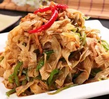 Stir-Fried Tofu Skin