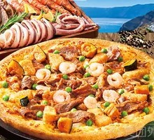 Grand Beef Seafood Pizza