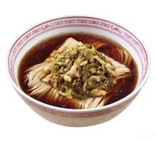 Braised Pork with Pickled Vegetable Noodles