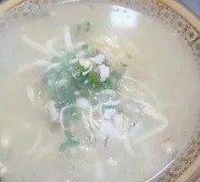 Sour Cabbage and Pork Noodle Soup