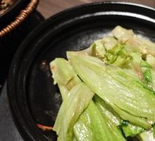 Shrimp Paste Stir-fried Lettuce