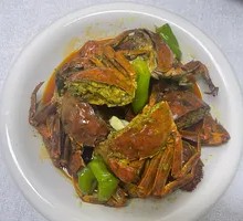 Stewed Crab in Yellow Sauce