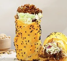 Spicy Beef Pancake