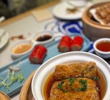 Braised Abalone Sauce Golden Mushroom Rolls